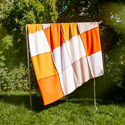 Vi Cotton Decke Tangerine